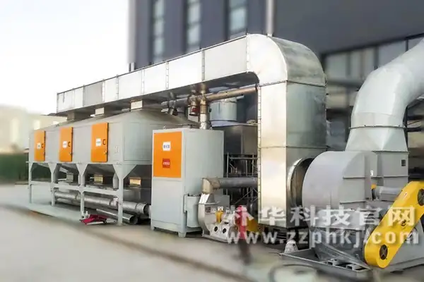 高效废气净化催化燃烧设备安装