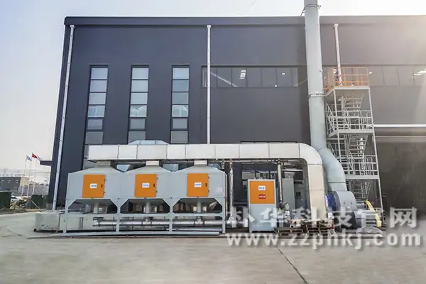 催化燃烧设备安装在客户厂区 催化燃烧设备安装在客户厂区