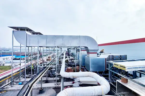 油烟净化器安装现场 油烟净化器安装现场