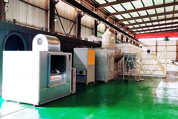 郑州朴华科技除尘设备生产车间