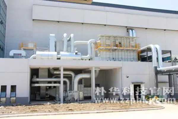 案例:高效有机废气净化设备RCO催化燃烧安装在客户厂区