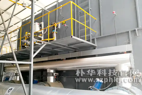 案例:蓄热式燃烧分解设备(RTO)安装在客户厂区