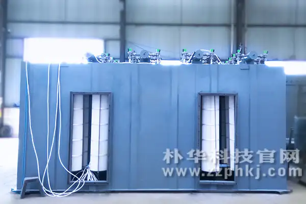 滤筒除尘器设备中安装的除尘滤筒(滤芯) 滤筒除尘器设备中安装的除尘滤筒(滤芯)