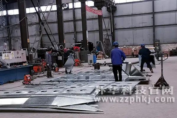 朴华科技leyu乐鱼web登录入口集气罩车间生产