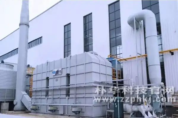案例：高效有机废气处理RTO设备安装在客户厂区
